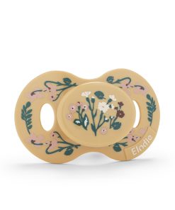 Silikónový cumlík Elodie Details - Golden Vintage Flower 2019