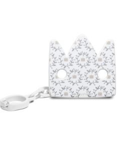 SUAVINEX | KLIP na cumlík LABUŤ - BIELY