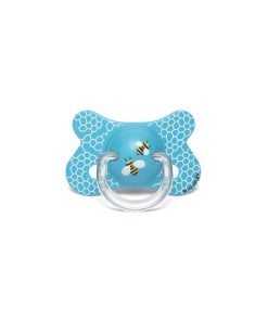 SUAVINEX | CUMLÍK FUSION A. SILIKÓN 4-18M modrá včela