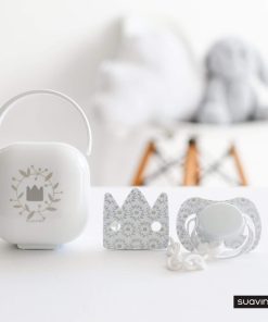 Alternative view of SUAVINEX | CUMLÍK fyz. SILIKÓN 0-4 m LABUŤ - ZLATÝ