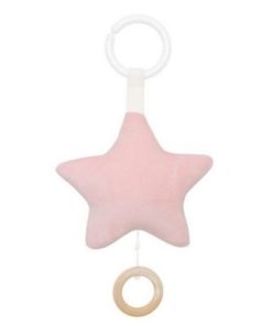 N0127 Jabadabado Hudobná hračka hviezda ružová