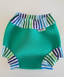 Swim nappy Neoprénové plavky Zelené s pásom L