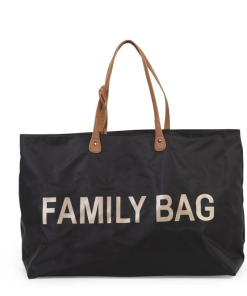 Childhome Cestovná taška Family Bag Black CWFBBL