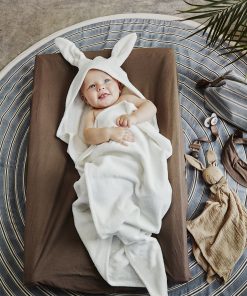 Alternative view of Osuška s kapucňou Elodie Details - Hooded Towel - Vanilla White Bunny 2020