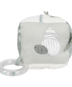 Alternative view of Little Dutch Plyšová kocka 15x15x15cm OCEAN korytnačka mint 4817LD