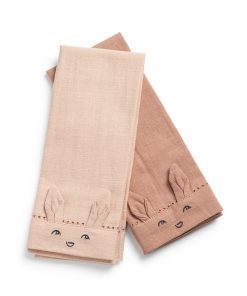 Elodie details Obrúsky - Faded Rose/Powder Pink 2 kusy