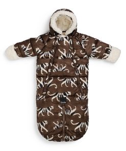 Fusak do autosedačky Baby overal Elodie Details - White Tiger