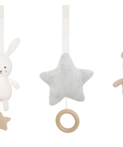 N0144 Jabadabado Hračky na hrazdu macko/zajačik