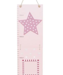 R16041 Jabadabado Rastový meter hviezda ružová