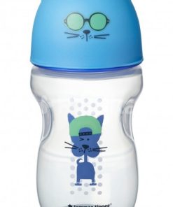 TOMMEE TIPPEE HRNČEK S NÁUSTKOM SOFT 300ML 12M+ BLUE
