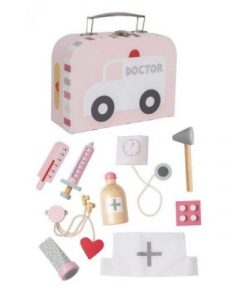 W7132 Jabadabado Lekársky kufrík ružový