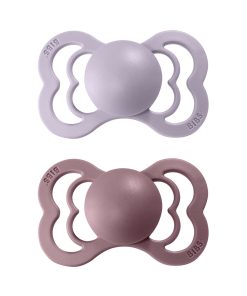 BIBS Supreme cumlíky z prírodného kaučuku 2ks - dusky-lilac-heather