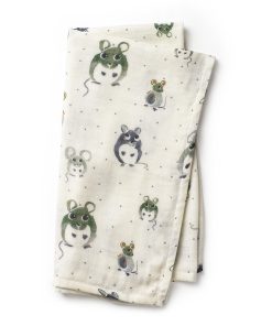 Deka z bambusového mušelínu Elodie Details - Forest Mouse