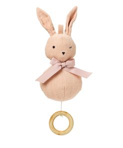 Hudobná hračka Elodie Details - Musical Toy 2021 - Powder pink Bunny
