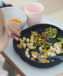 Alternative view of Beaba Jedálenská sada silikónová 4-dielna Night Blue 913506BB