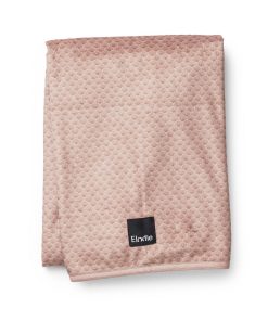Elodie details zamatová deka pearl velvet - Pink Nouveau
