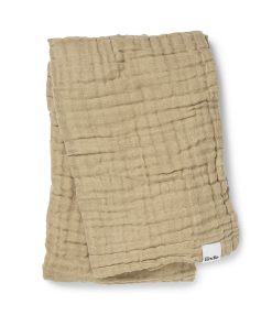 Elodie details pokrčená bavlnená deka - Crinkled Blanket-Pure Khaki 2022