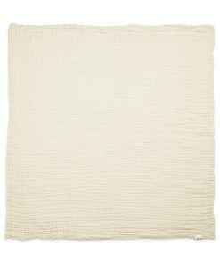 Alternative view of Elodie details pokrčená bavlnená deka - Crinkled Blanket-Vanilla White 2022
