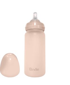 Sklenená kojenecká flaša Elodie Details - Glas Feeding Bottle -Blushing Pink 2022