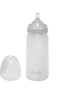 Sklenená kojenecká flaša Elodie Details - Glas Feeding Bottle -Mineral Green 2022