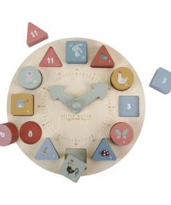 Little Dutch Hodiny s vkladacími kockami 7063LD