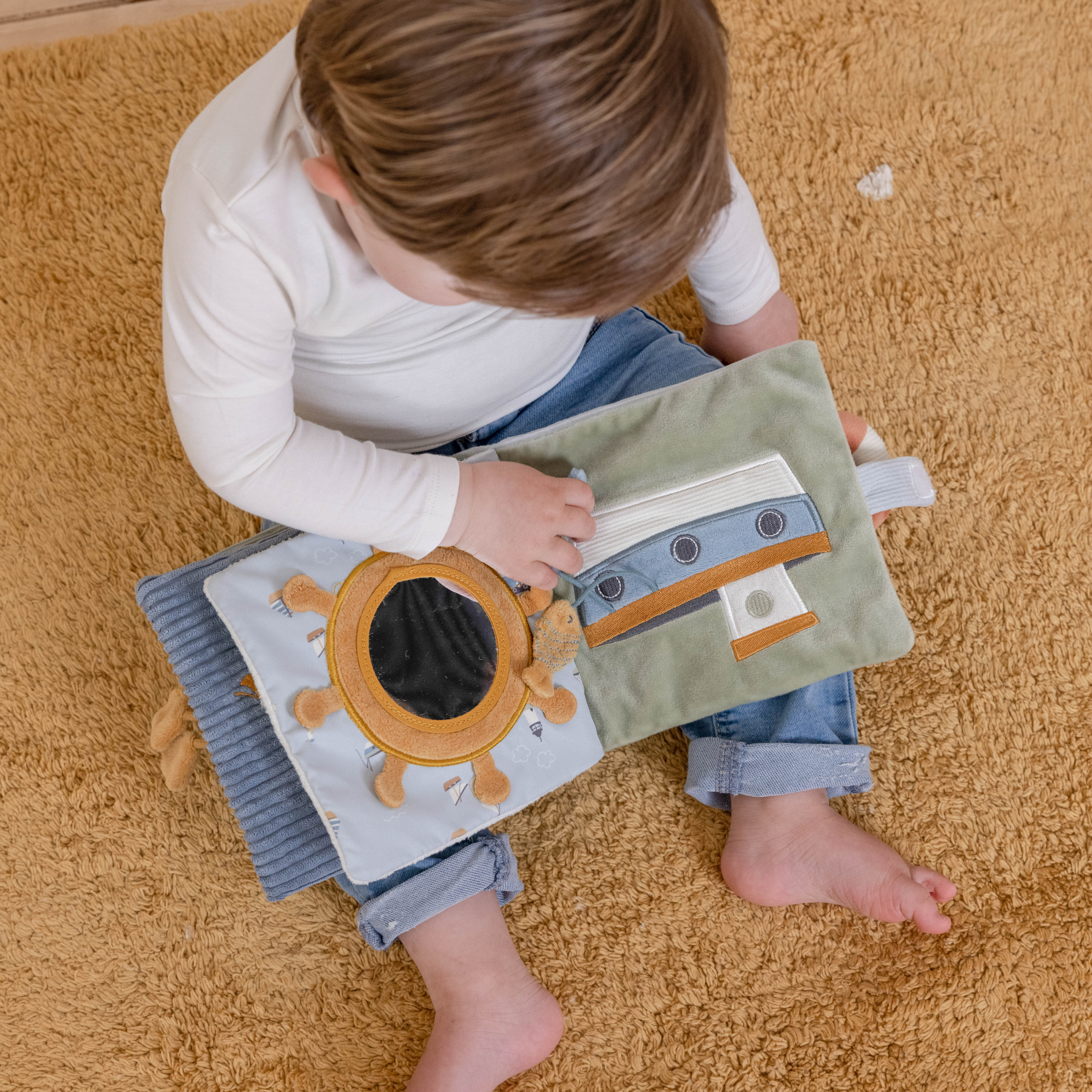 Little Dutch Plyšová knižka veľká Námornícky záliv 8607LD – Obrázok 9