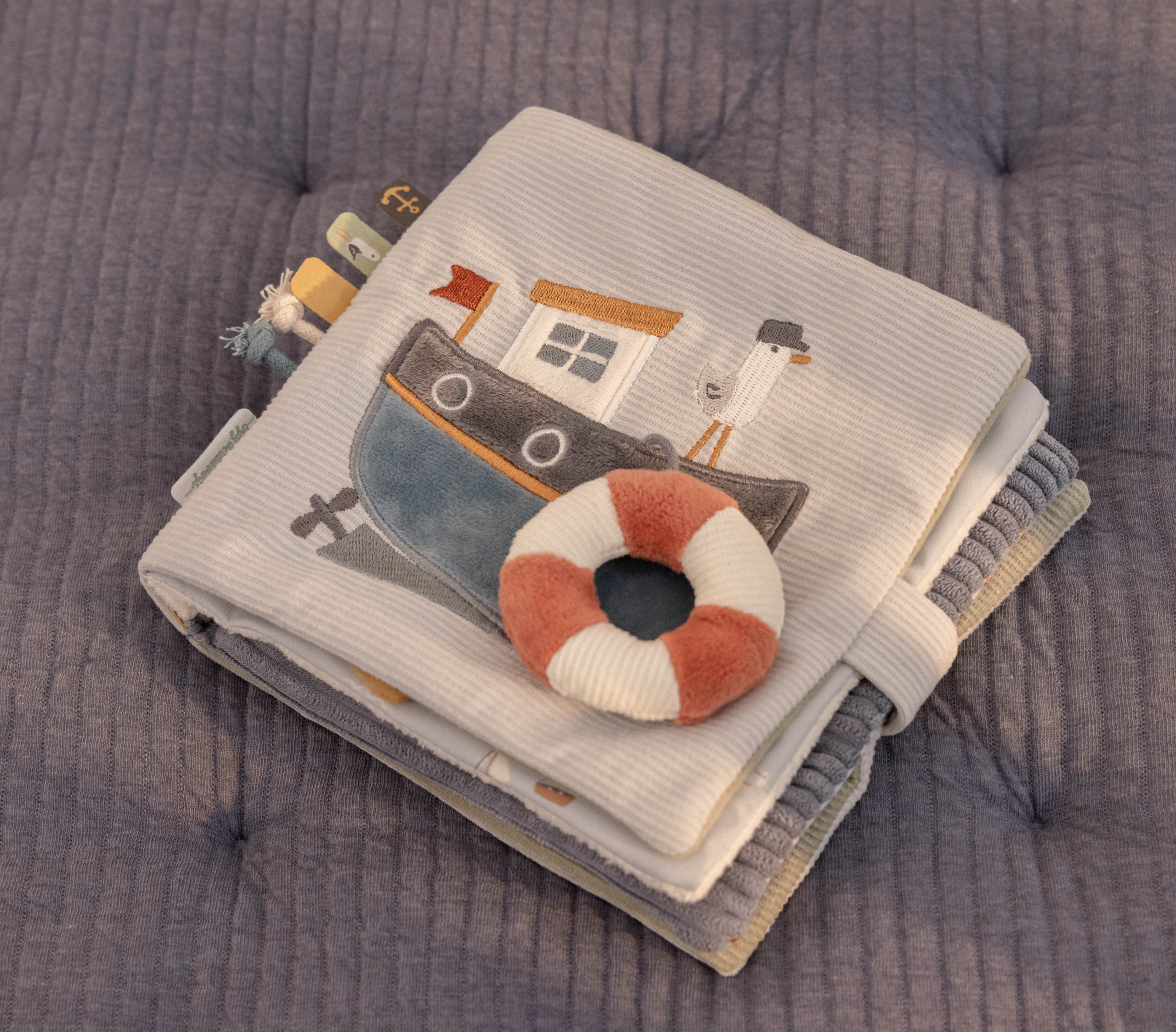 Little Dutch Plyšová knižka veľká Námornícky záliv 8607LD – Obrázok 8