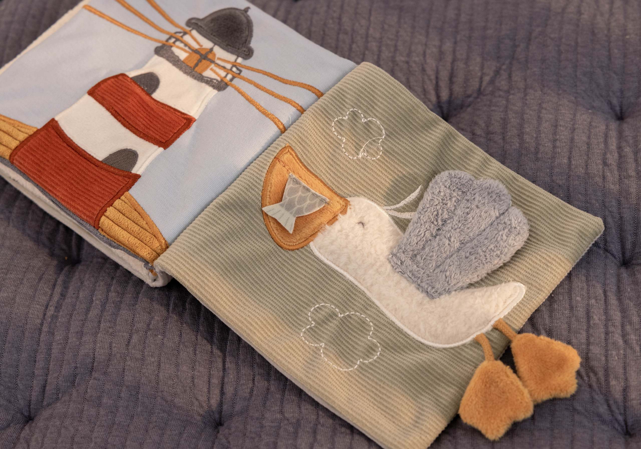 Little Dutch Plyšová knižka veľká Námornícky záliv 8607LD – Obrázok 7