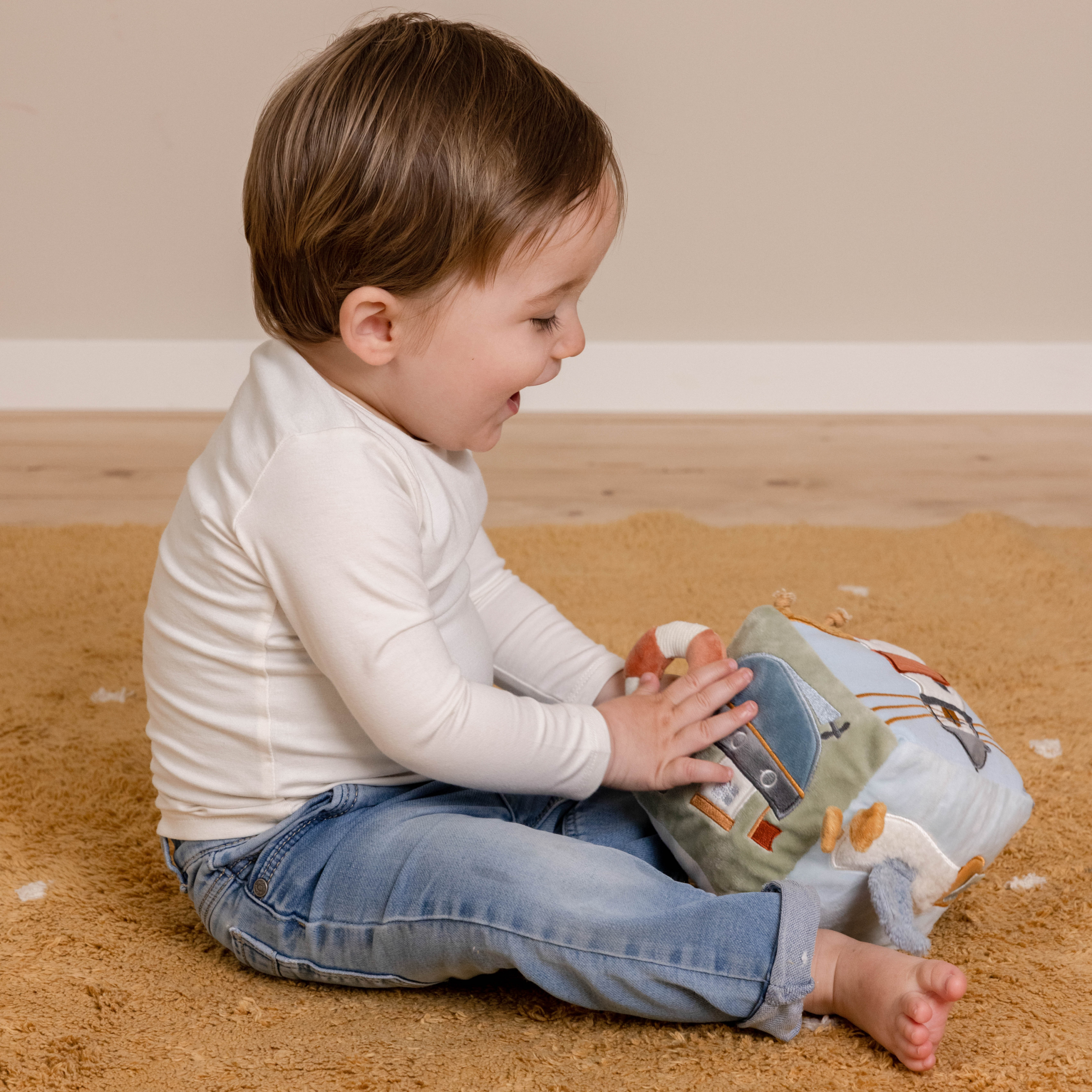 Little Dutch Plyšová kocka Námornícky záliv 8609LD – Obrázok 11