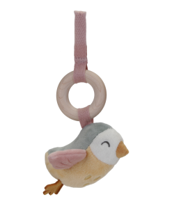 Alternative view of Little Dutch Drevená hrazdička Kvety a motýle 8710LD