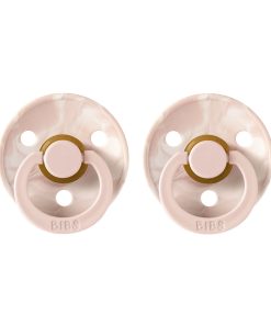 BIBS Colour cumlíky z prírodného kaučuku tie-dye-blush 2ks veľkosť 1