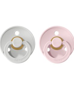 BIBS Colour cumlíky z prírodného kaučuku haze-blossom 2ks veľkosť 1