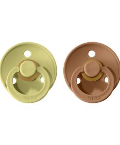 BIBS Colour cumlíky z prírodného kaučuku meadow-earth 2ks veľkosť 2