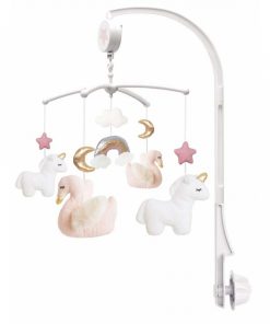 N0154 Jabadabado Hudobný kolotoč labuť/jednorožec;