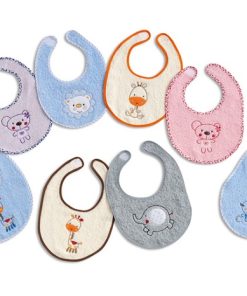 INTERBABY | Podbradník froté velkro 20x30 cm