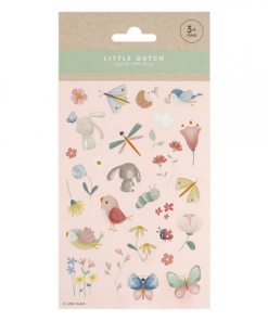 Little Dutch Samolepky Kvety a motýle 100728LD