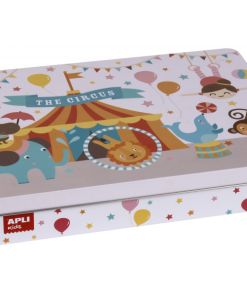 Alternative view of Apli Puzzle v kovovom boxe cirkus 14407AP