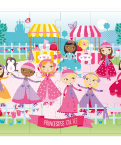 Alternative view of Apli Puzzle v kovovom boxe princezné na ľade 16490AP