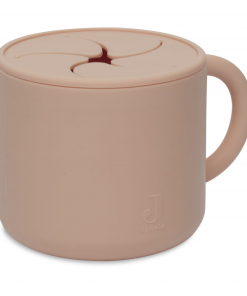 Jollein Téglik na desiatu silikónový Pale Pink 708-007-00090