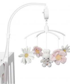 Alternative view of Little Dutch Hudobný kolotoč zajačik Miffy Vintage Kvety NIJN771LD