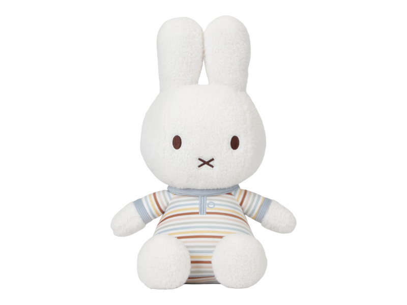 Little Dutch Králiček Miffy plyšový Vintage Prúžky 35 cm NIJN878LD