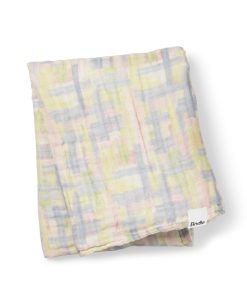 Elodie details krčená bavlnená deka - Crinkled Blanket - Pastel Braids