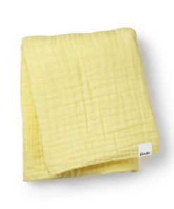 Elodie details krčená bavlnená deka - Crinkled Blanket - Sunny Day Yellow