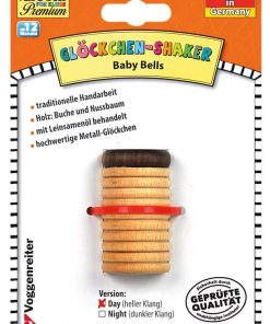 Alternative view of Drevená hrkálka s rolničkou vnútri