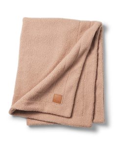 Elodie details  Zamatová deka - Pink Bouclé