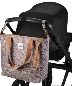 Alternative view of Elodie details  Prešívaná Prebaľovacia Taška - Blue Garden