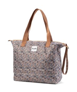 Elodie details  Prešívaná Prebaľovacia Taška - Blue Garden