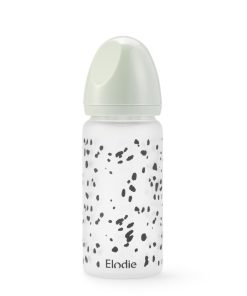 Elodie Details Sklenená fľaša na kŕmenie - Dalmatian Dots