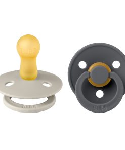 BIBS Colour cumlíky z prírodného kaučuku 2ks - veľkosť 2