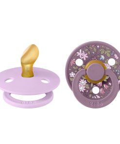 BIBS x LIBERTY Colour anatomické cumlíky z prírodného kaučuku 2ks - veľkosť 1